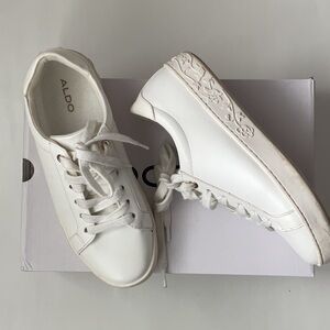 Aldo Floral Heel Sneakers
